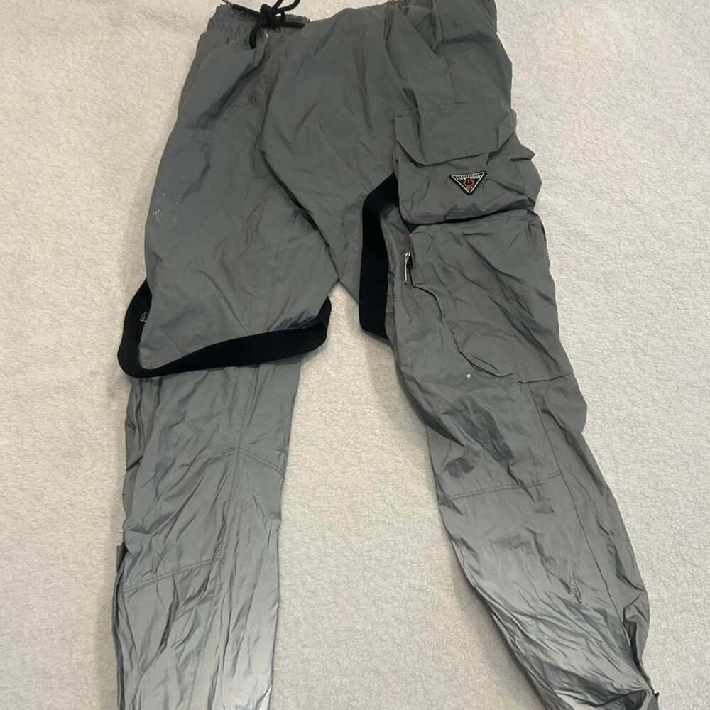 Life Code Progressive 07 Reflective Cargo Pants Gray Techwear